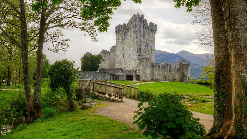 Ross Castle in Killarney, Ireland